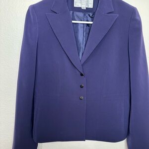 Elegant Purple Women's Blazer by Tahari